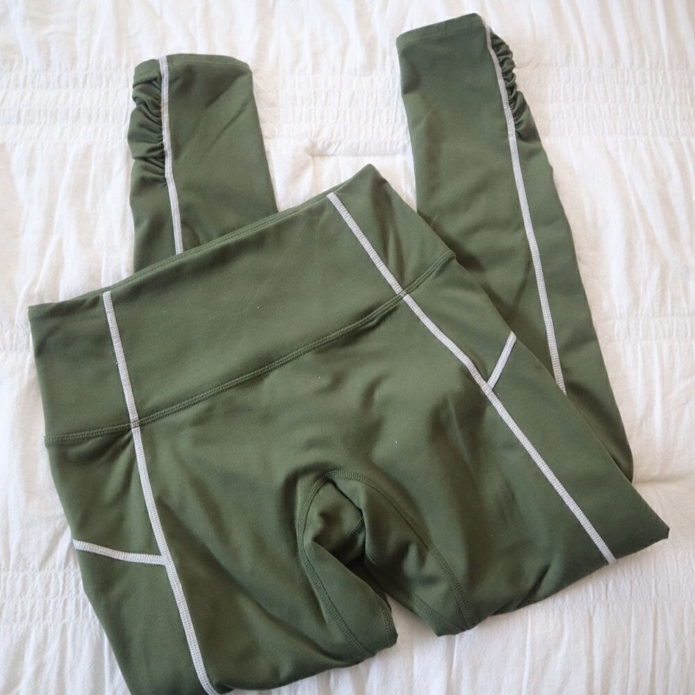 Free People Movement You're a Peach Leggings Green Size XS - Picture 9 of 11